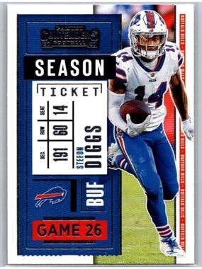 🇨🇦NOW $1🍀 Stefan Diggs 2020’Panini Buffalo Bills NFL Football Card